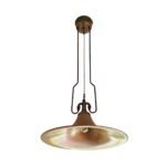 Медный Светильник Aldo Bernardi Mulino - Linea lampade in ottone Art. 7106 Италия.Винтаж