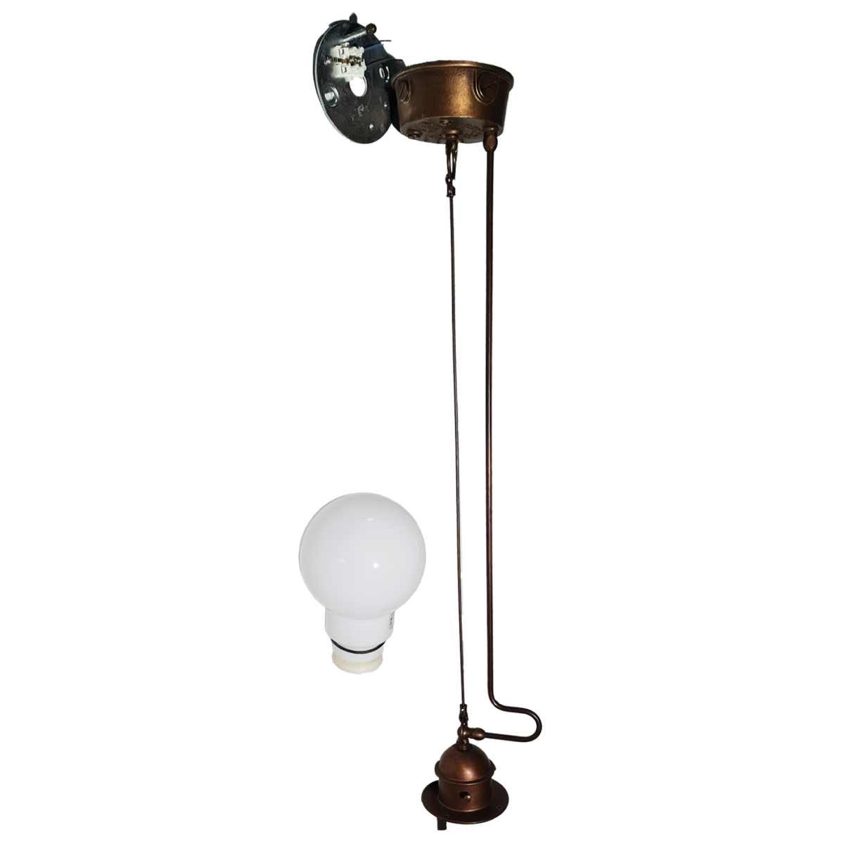 Loggiato - Linea lampade a sospensione in ottone