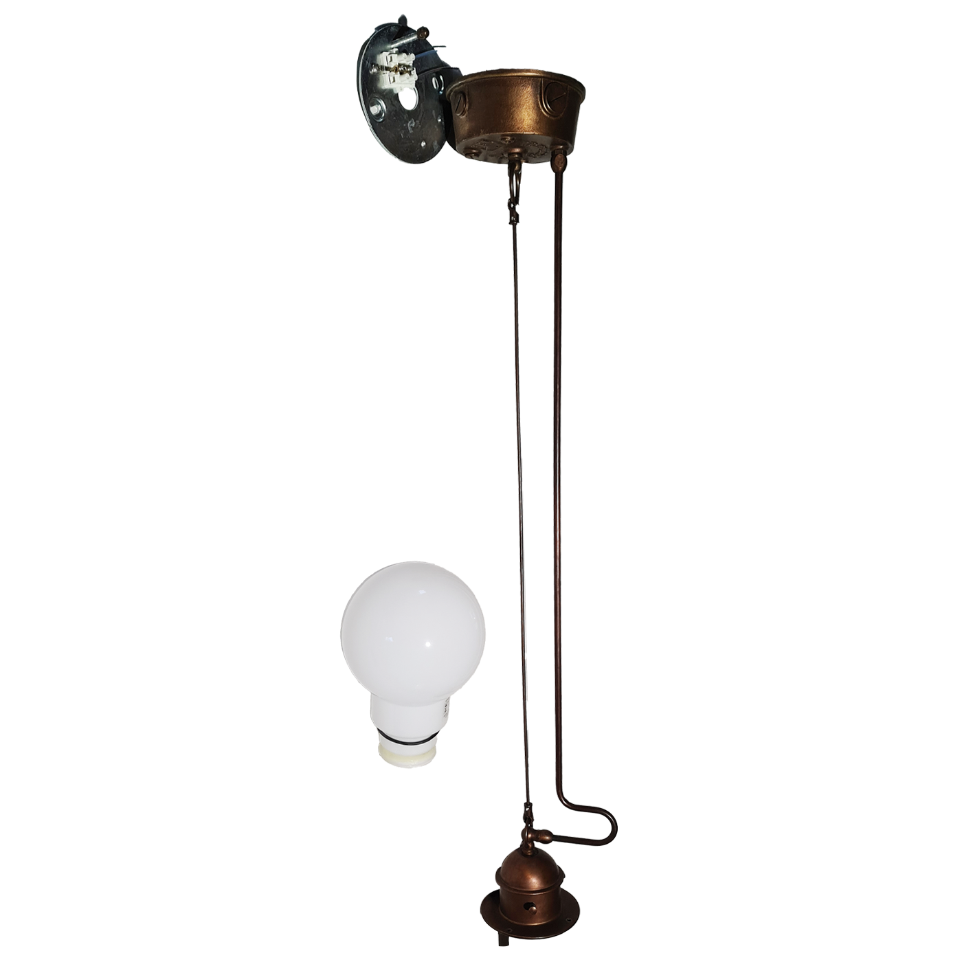 Loggiato - Linea lampade a sospensione in ottone
