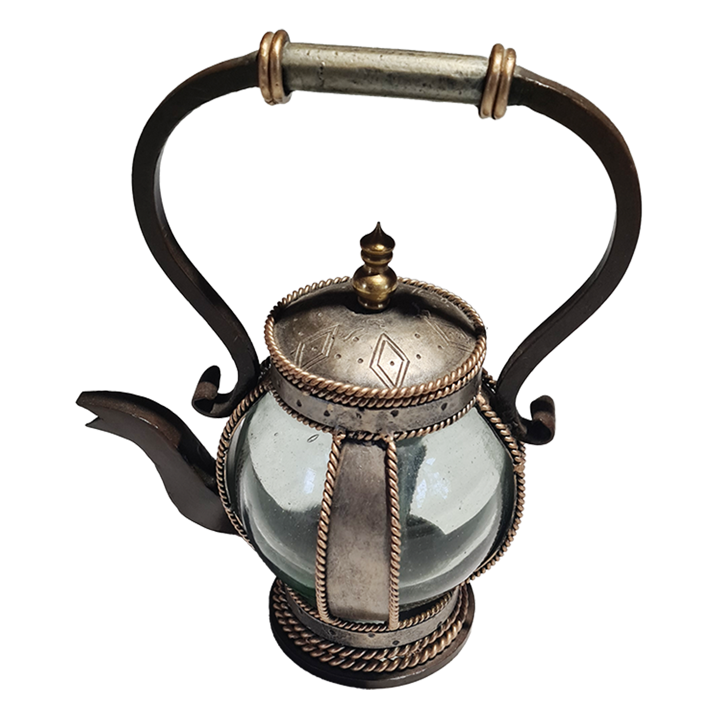 Декор чайник (метал